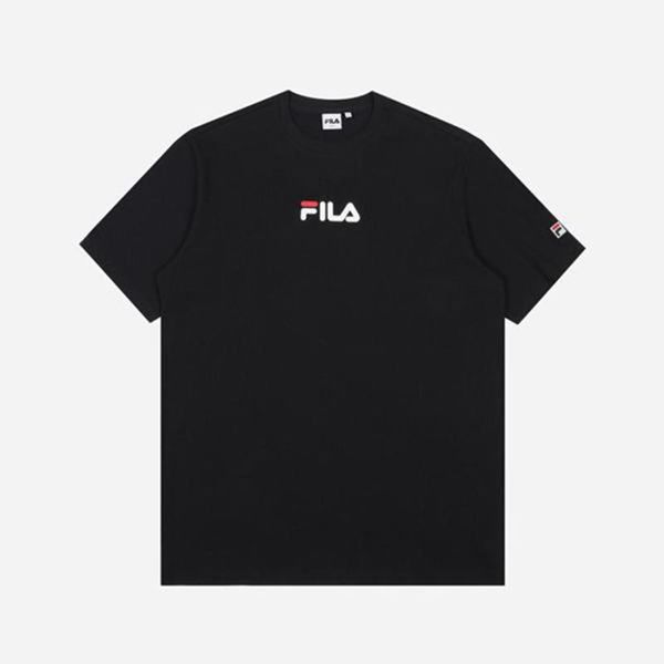 Fila Artist Graphic S/S Men's T-Shirts - Black,NZ 370-14308